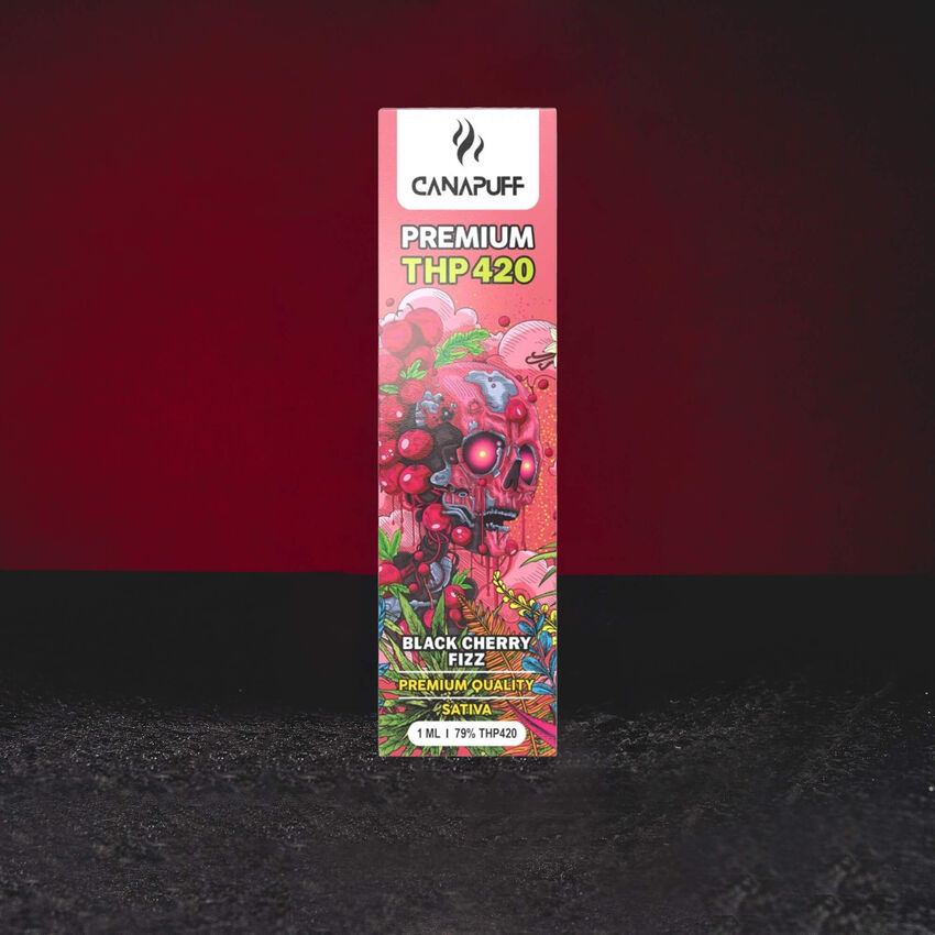 Kratom World THP420 Vape Prag Verkauf Dispod Black Cherry Fizz Kratom world thp420 vape praha prodej dispod black cherry fizz THP420 Vape Pen 79% 1ml Black Cherry Fizz – süßer Vape mit Aroma von Schwarzkirsche, Vanille, Zitrusfrüchten und prickelndem Limonadencharakter